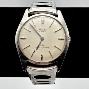 Vintage 1970s MEDCO Jaquet Girard Mechanical 17 Jewels Watch Works Great